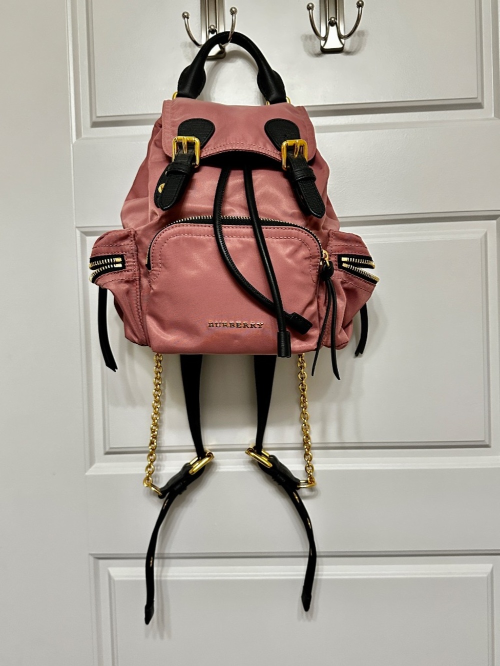Burberry Nylon Rucksack Pink | NWT - Picture 8 of 17